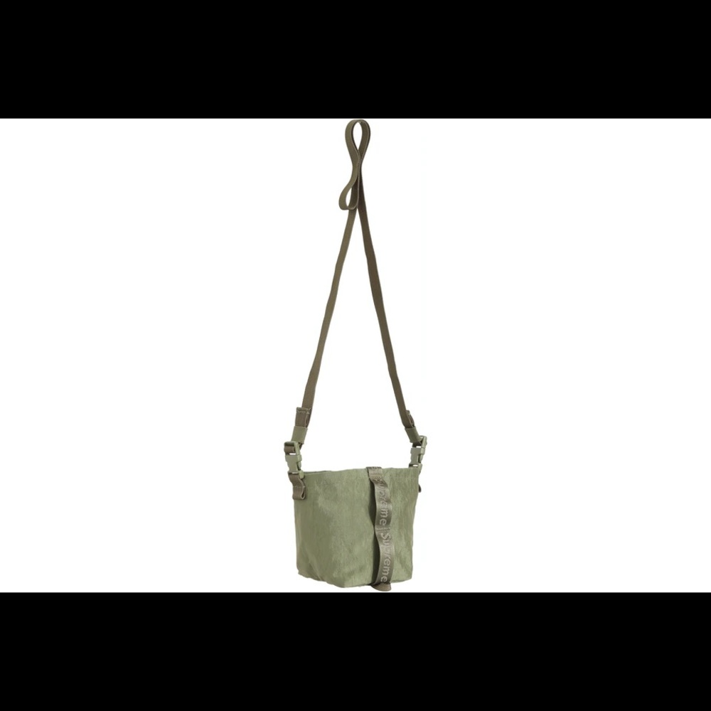 Supreme Olive green Neck/shoulder pouch bag